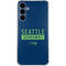 NFL Seattle Seahawks Blue Performance Series Galaxy A35 5G Clear Case